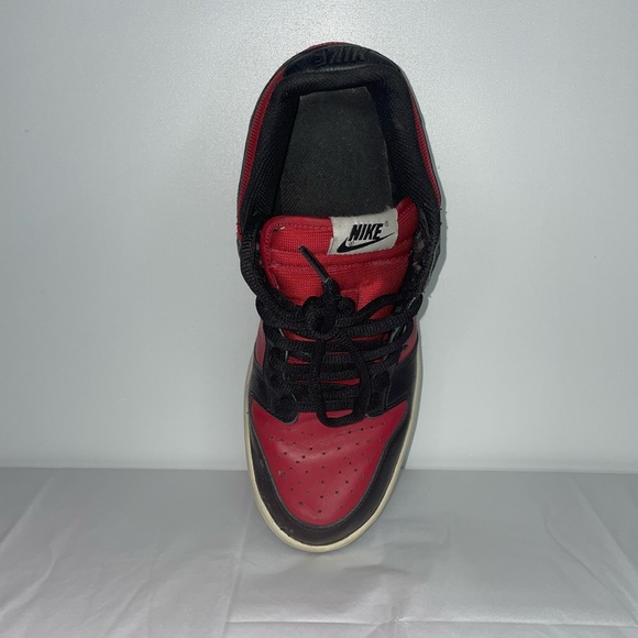 Nike Dunk Low varsity red black (2010) no box rare collection shoes - Picture 7 of 16